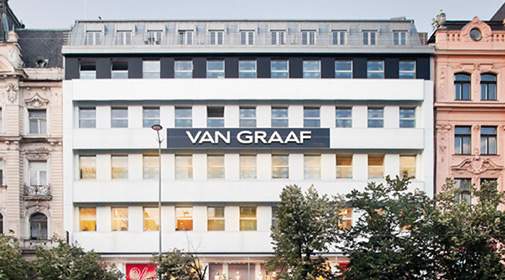 Van Graaf headquarters in Prague